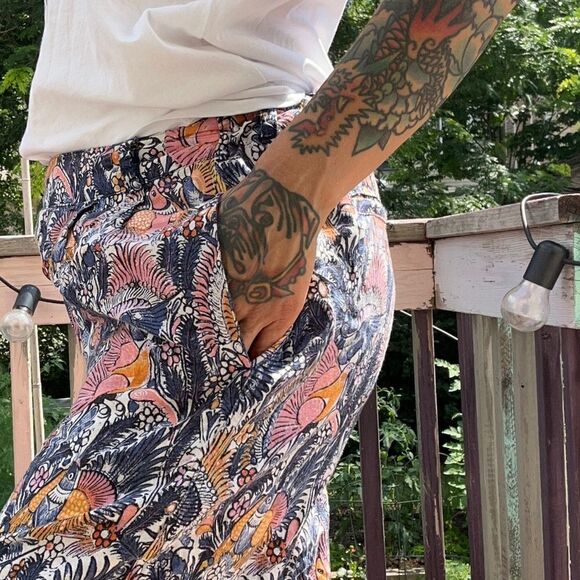 Floral Boho Capri Pant - Picture 10 of 16